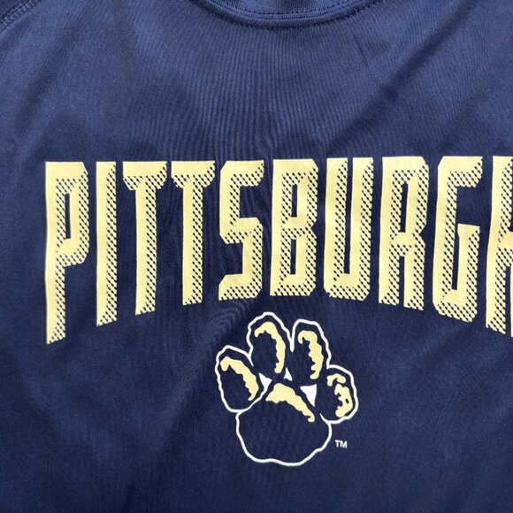 Pittsburgh Panthers Champion Moisture Wicking T Shirt - Size M - 1612 (MISC) - Picture 2 of 5
